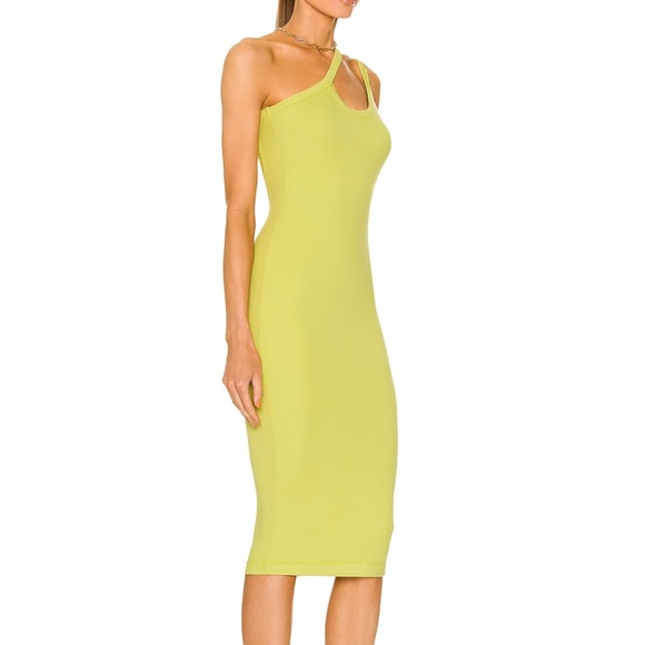 ALIX NYC Paulis Dress in Kiwi Green NWT - Picture 2 of 3